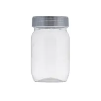 product of TableCraft Products 10858 - 8 oz Clear Plastic Mason Jar with Lid, Reusable Barware, 1 Cup Capacity