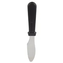 product of TableCraft 10929 Sandwich Spreader, 9" Stainless Steel Blade, Black Plastic Handle, Dishwasher Safe