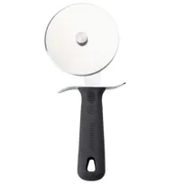 product of TableCraft 10992 Pizza Cutter - 4" x 1.125" x 9.25", Stainless Steel Wheel, Plastic Handle, PerfectGrip