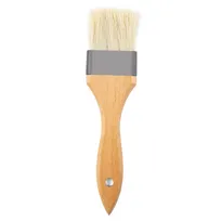 product of TableCraft 11078 Pastry Brush - Gray Boar Hair, 2″ W x 8.25″ H, 1-3/4″-2-3/4″ Width, Wood Handle