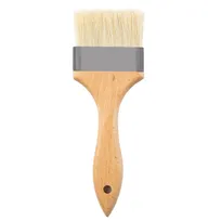 product of TableCraft Products 11079 Pastry Brush, 3"W x 0.5"D x 9"H, Beech Wood Handle, Boar Hair Bristles