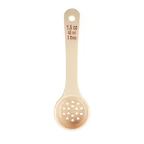 product of TableCraft Products 11167 Control Spoon, 1.5 oz, 7.6"x2.3"x1", Perforated, Maroon, Polycarbonate, NSF
