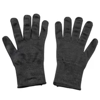 product of TableCraft Products 11211 Cut Resistant Glove, X-Large Polyethylene, Black with Black Cuff, 1 Pair