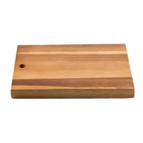 product of TableCraft Products 11291 Acacia Serving Board, 12" x 8" Rectangular Wood Tray, 3/4" Thick