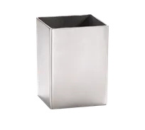 product of TableCraft Products 1156 Sugar Packet Holder, 2" x 2" x 2-3/4", Stainless Steel, Dishwasher Safe