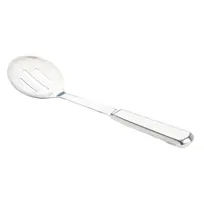 product of TableCraft 11627 - Slotted Serving Spoon, 11.75" 18/0 Stainless Steel, Silver Hollow Handle
