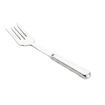 product of TableCraft Products 11630 Four-Tine Serving Fork, 10.75" Length, Hollow Handle, 18/0 Stainless Steel