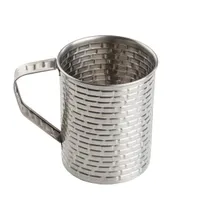 product of TableCraft Products 11659 - Brickhouse 16oz Stainless Steel Mug 4-3/4" x 3-1/2" x 3-1/2", 200 Series