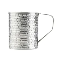 product of TableCraft 11660 Brickhouse 24oz Stainless Steel Mug, 5-5/8" x 4" x 4", 200 Series