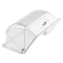 product of TableCraft 11688 Polycarbonate Dome Display Cover, 13-1/4" x 10-7/8" x 7-1/2", Hinged, Fits Crates