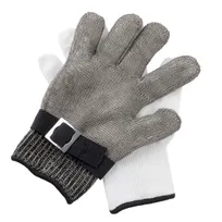 product of TableCraft Products 11740 Cut-Resistant Glove - X-Large 10"x7-1/2"x¼", Stainless Steel, Glove Included
