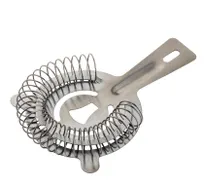 product of TableCraft 11825 Bar Strainer - 5.75"W x 3.625"D x 0.875"H, 2-Prong, 18/8 Stainless, Gunmetal