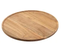 product of TableCraft Products 11829 Lazy Susan, 15" Diameter Acacia Wood Turntable, Cash & Carry Design