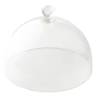 product of TableCraft 11884 Clear Cake Dome Cover - 11.75"W x 11.75"D x 8.75"H, Styrene-Acrylonitrile Plastic