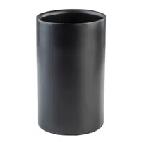 product of TableCraft Products 12054 - Double Wall Stainless Steel Wine Cooler, 4.75"x4.75"x7.875", Black