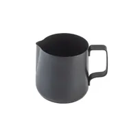 product of TableCraft Products 12060 - 14oz Creamer Pitcher, Steel, PTFE, 4.25"x3.125"x3.25", Froth Cup