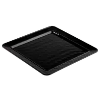 product of TableCraft Products 12071 - Ridge Collection Serving Platter, 14" x 14" x 1", Square Melamine, Black