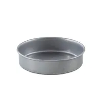 product of TableCraft Products 12465 Round Cake Pan, 8.5" x 8.5" x 2", Aluminized Steel, Glazed Coating