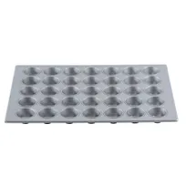product of TableCraft 12474 Muffin/Cupcake Pan, 35-Cup, 25.875" x 17.875" x 1.5", Steel, Non-Stick