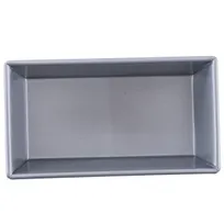 product of TableCraft 12480 Loaf Pan - 9.5" x 5" x 2.75", 54 oz, Aluminized Steel, Silicone Glazed