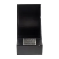 product of TableCraft Products 12644 Airpot Rack, 7" x 10.875" x 10.75", Black Wood, Drip Tray 1-Airpot Cap