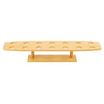 product of TableCraft Products 12816 Ice Cream Cone Holder, 22"x6"x3-1/4"H, Bamboo, Holds 14 Cones