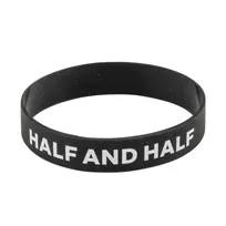 product of TableCraft Products 13075 Black Silicone Creamer Band, Half & Half, 3-1/4" x 3-1/4" x 3/4"