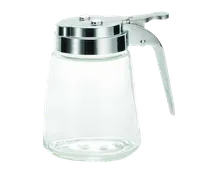 product of TableCraft Products 1371CP Glass Syrup Dispenser, 12 oz, Chrome Plated ABS Top, Fits Rack 1370R
