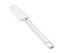 product of TableCraft Products 1500 - 9.5" White Rubber Spatula, BPA Free, Dishwasher Safe, Kitchen Utensil