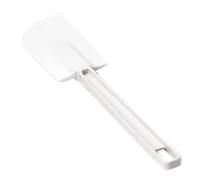 product of TableCraft 1510 - 10" White Rubber Spatula, Heat-Resistant 140°F, BPA-Free, Dishwasher Safe