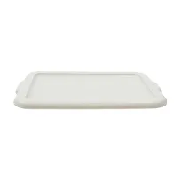 product of TableCraft Products 1531G Bus Box/Tub Cover, 21-3/4" x 16" x 1", Gray Polypropylene Tote Box Cover, Dishwasher Safe, NSF Certified (Fits Models 1529 & 1537)