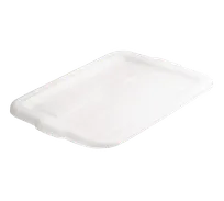 product of TableCraft Products 1531N - White Polypropylene Food Storage Cover, Fits 15" x 21" Containers