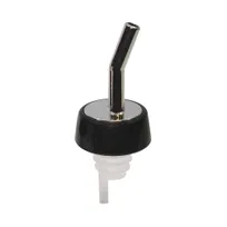 product of TableCraft 1810 Liquor Pourer - Free Flow Whiskey Pourer, 12-piece Set, Chrome Spout, BPA-Free Plastic, Hand Wash Only