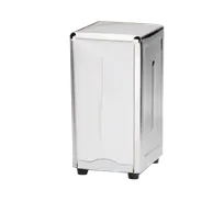 product of TableCraft Products 221 Counter Napkin Dispenser, 4-5/8" x 3-7/8" x 7-1/2" Stainless Steel Hand Wash