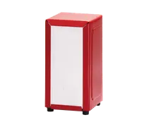 product of TableCraft Products 2211 Counter Napkin Dispenser, 4-1/4" x 3-3/4" x 7-1/2", Fits 3⅜" x 6-5/8" Steel