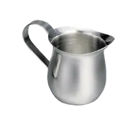 product of TableCraft Products 2303 Creamer Pitcher 3 oz. Stainless Steel Mirror-Finish Dishwasher Safe Handle