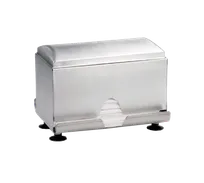 product of TableCraft Products 237 - Double-Sided Stainless Steel Straw Dispenser, 9-5/8" x 7" x 7-1/4"