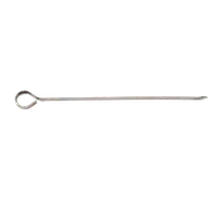 product of TableCraft Products 312 Metal Skewer, 12" Oval Shape, Stainless Steel, Dishwasher Safe