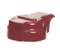 product of TableCraft 3248MT Dispenser Top - Maroon Plastic Lid, Dishwasher Safe, Fits PP32/PP48/PP64