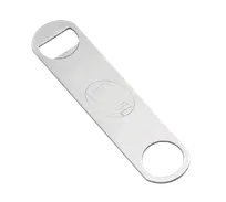 product of TableCraft Products 396 Pocket Bottle Opener, 7" Flat, Stainless Steel