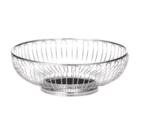 product of TableCraft 4170 - 8-1/4" Dia. Round Chrome-Plated Food Serving Basket, Hand Wash Only, Boxed