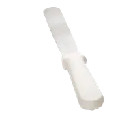 product of TableCraft Products 4206 Icing Spatula, 6" Stainless Steel Blade, White ABS Handle, Dishwasher Safe