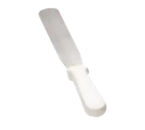 product of TableCraft Products 4208 Icing Spatula, 8", Stainless Steel Blade, White ABS Handle
