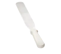 product of TableCraft Products 4210 Icing Spatula, 10" Stainless Steel Blade, White ABS Handle