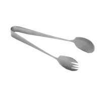 product of TableCraft Products 4404 Serving Tongs, 9-1/2", Stainless Steel, Dishwasher Safe