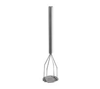 product of TableCraft Products 4424 Potato Masher, 24-3/4" O.A., 5" Round Face, Stainless Steel Handle, Dishwasher Safe