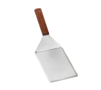 product of TableCraft Products 451 Stainless Steel Turner, 13" Overall, 5" x 6-1/4" Blade, Wood Handle