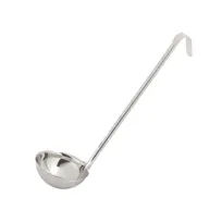 product of TableCraft Products 4708 8-Oz Stainless Steel Ladle, One-Piece, Dishwasher Safe, Built-In Hook