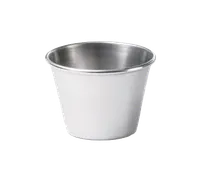 product of TableCraft Products 5067 - Stainless Steel Ramekin Sauce Cup, 2 oz Capacity, Dishwasher Safe