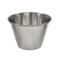 product of TableCraft Products 5072 - 4oz Stainless Steel Sauce Cup, Dishwasher Safe, Ramekin